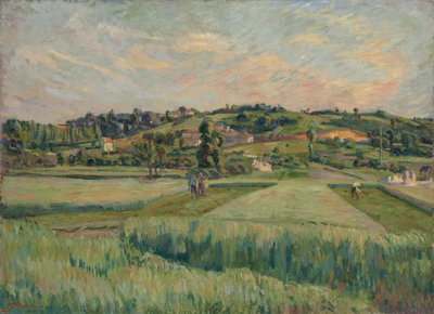 Paisagem, Ilha de França, c.1885 de Jean Baptiste Armand Guillaumin