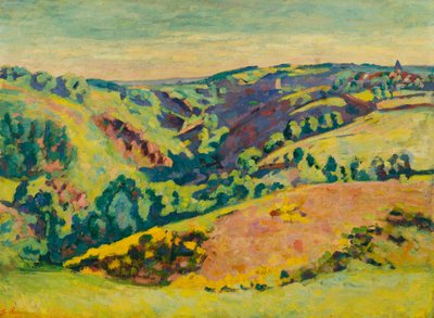 Nas colinas de Sedelle, 1921 de Jean Baptiste Armand Guillaumin