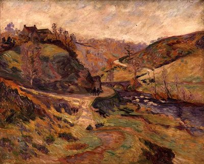 Rio em um Vale (óleo sobre tela) de Jean Baptiste Armand Guillaumin