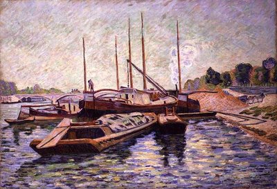 The Seine at Charenton-le-Pont, c.1885 (óleo sobre tela) de Jean Baptiste Armand Guillaumin