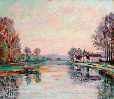O Sena em Samois, c.1900 de Jean Baptiste Armand Guillaumin