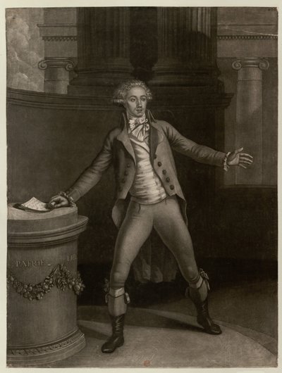 Antoine-Pierre-Joseph-Marie Barnave 1761-1793. de Jean Baptiste Audebert