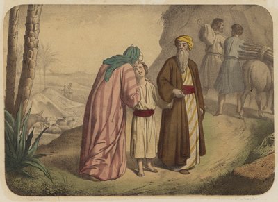 Partida Para O Sacrifício de Jean-Baptiste Auguste Leloir