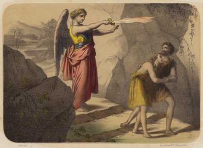 Paraíso perdido de Jean-Baptiste Auguste Leloir