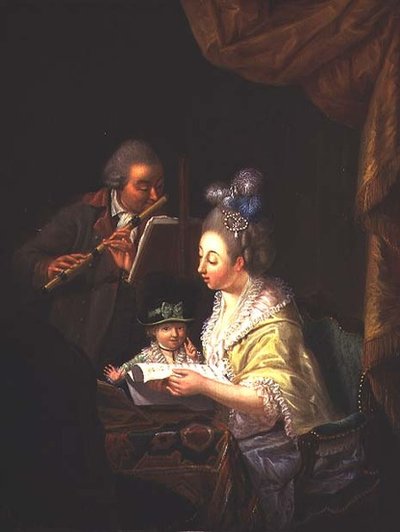 A Aula de Música de Jean Baptiste Bernard Coclers