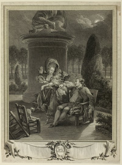 A noite das Thuileries de Jean Baptiste Blaise Simonet