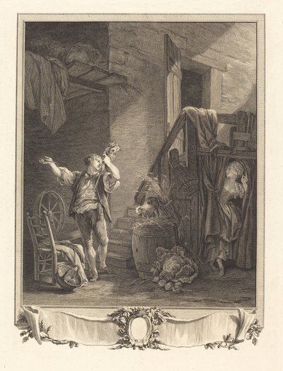 Rosa e Cola de Jean Baptiste Blaise Simonet after Pierre Antoine Baudouin