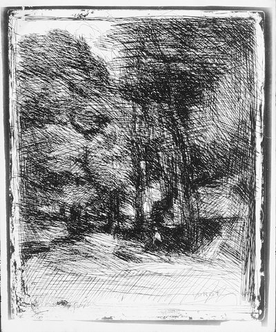 Memória de Bas Brhaut, 1858 de Jean Baptiste Camille Corot