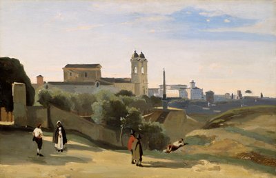 Monte Pincio, Rome de Jean-Baptiste-Camille Corot
