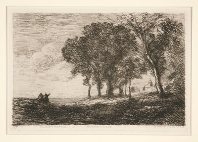 Paisagem de de Jean-Baptiste-Camille Corot