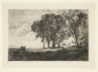 Paisagem de de Jean-Baptiste-Camille Corot