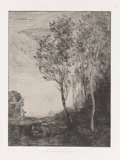 Lembrança de de Jean-Baptiste-Camille Corot