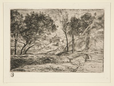 Memória da Toscana de Jean-Baptiste-Camille Corot