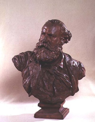 Busto de Charles Gounod (1818-93) c.1874 (bronze) de Jean Baptiste Carpeaux
