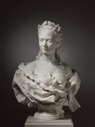 Busto de senhora de Jean Baptiste Carpeaux