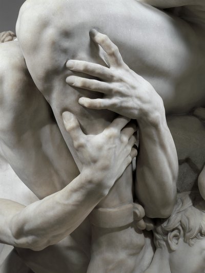 Detalhe de Ugolino e Seus Filhos de Jean Baptiste Carpeaux