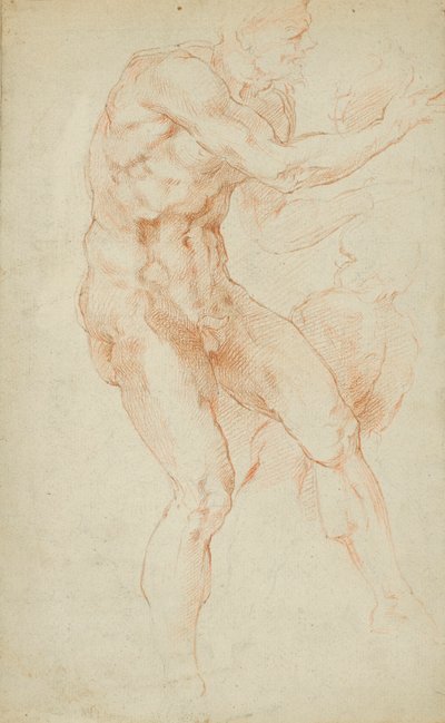 Esboços de dois sátiros de Jean Baptiste Carpeaux