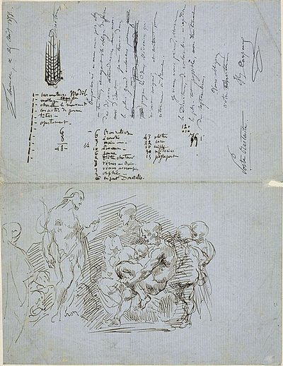 A pregação de São João Batista de Jean Baptiste Carpeaux
