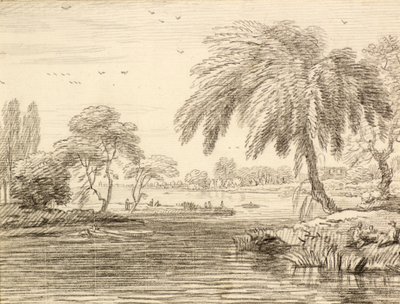 Paisagem de Jean Baptiste Claude Chatelain