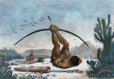 Caboclo por Jean-Baptiste Debret 1834 de Jean Baptiste Debret