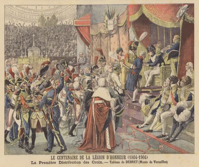 Centenário da Legião de Honra (1804-1904) de Jean Baptiste Debret