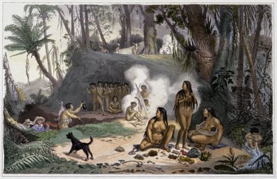 Índios no Brasil de Jean Baptiste Debret