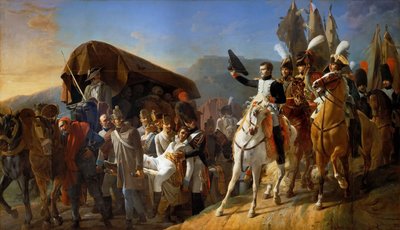 Napoleão presta homenagem à coragem dos feridos de Jean Baptiste Debret