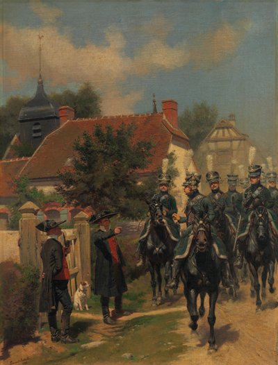 Gendarmes d Ordonnance, 1894. de Jean-Baptiste Edouard Detaille