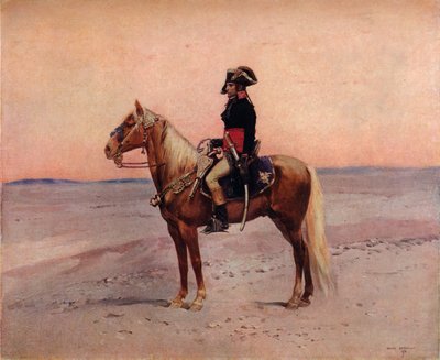 Napoleão no Egito, século c19 de Jean-Baptiste Edouard Detaille