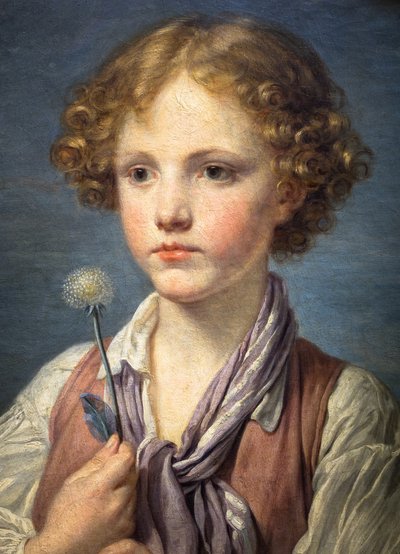 Um jovem pastor de Jean-Baptiste Greuze