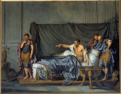 Imperador Septime Severe (Lucius Septimius Severus Severus Pertinax) de Jean Baptiste Greuze