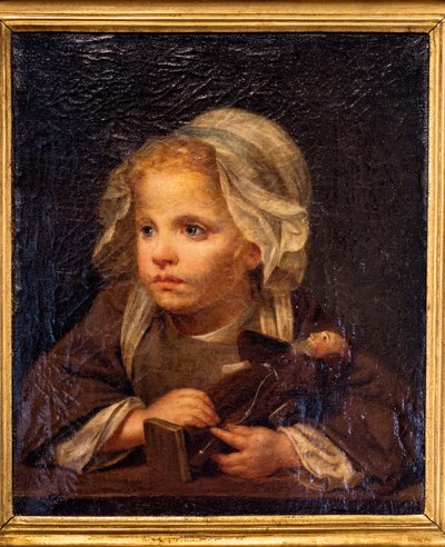 Rapariga com capuchinho de Jean Baptiste Greuze