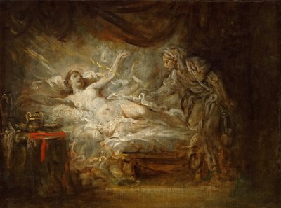 Júpiter e Egina de Jean Baptiste Greuze