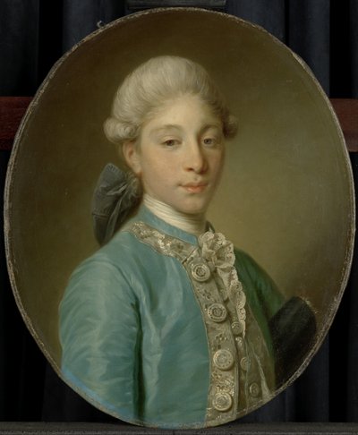 Retrato do Marquês de Saint-Paul Marquês de São Paulo de Jean Baptiste Greuze