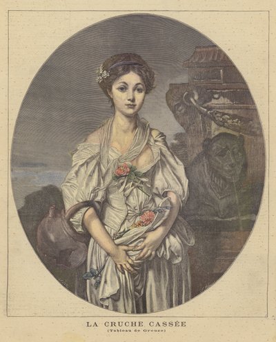 O jarro quebrado de Jean Baptiste Greuze