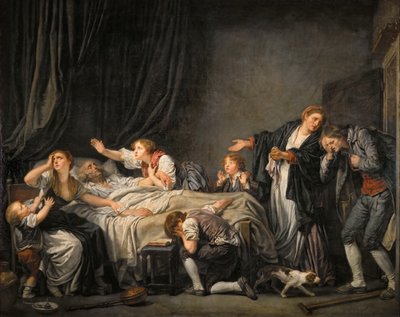Os Pais Amaldiçoam: O Filho Punido de Jean Baptiste Greuze