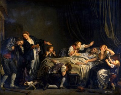 O Filho Punido, 1778 de Jean Baptiste Greuze