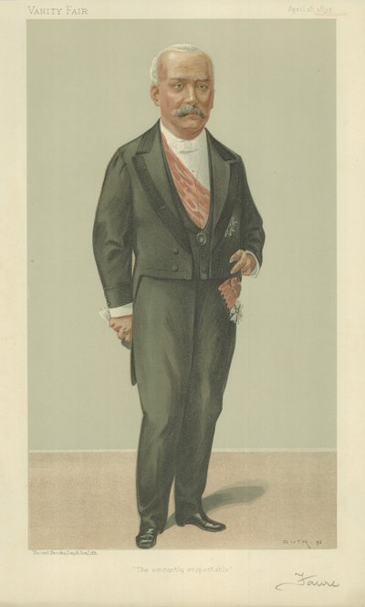 François Felix Faure, Presidente da República Francesa de Jean Baptiste Guth