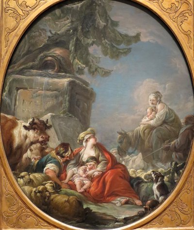 Resto dos pastores de Jean Baptiste Henri Deshays