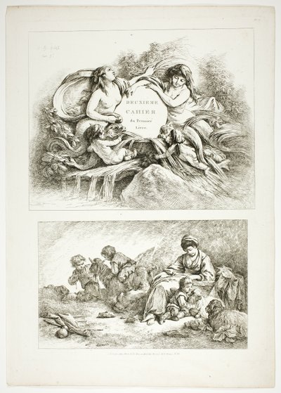 Placa Sete de 38, de Oeuvres de J. B. Huet de Jean Baptiste Huet