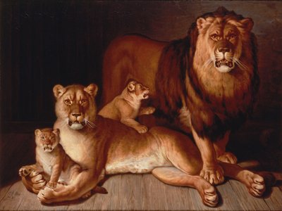Orgulho de leões de Jean Baptiste Huet