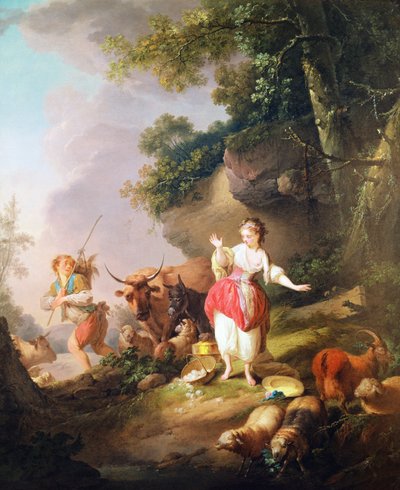 Os ovos quebrados de Jean Baptiste Huet