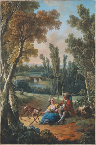 A lição da flauta de Jean Baptiste Huet