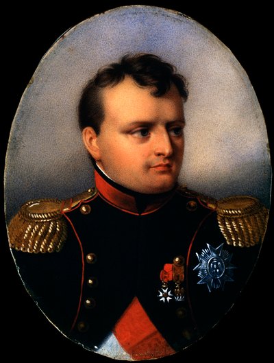 Retrato do imperador Napoleão I Bonaparte 1769-1821, início do século XIX. de Jean Baptiste Isabey