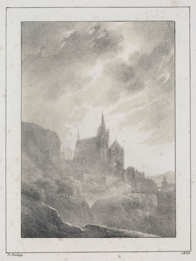 A Catedral de Jean Baptiste Isabey