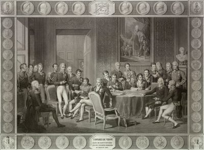 O Congresso de Viena de Jean Baptiste Isabey