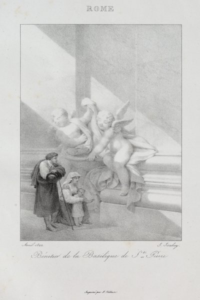 Viagem à Itália em 1822 de Jean Baptiste Isabey