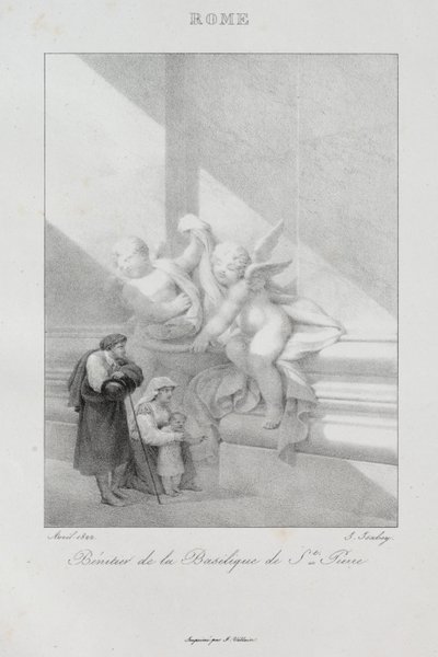 Viagem à Itália em 1822 de Jean Baptiste Isabey