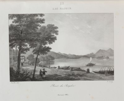 Viagem à Itália em 1822 de Jean Baptiste Isabey