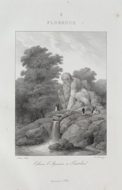Viagem à Itália em 1822 de Jean Baptiste Isabey